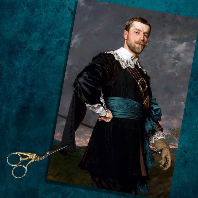 Papel Tecido Elegante Vintage Man (Criador carregado)