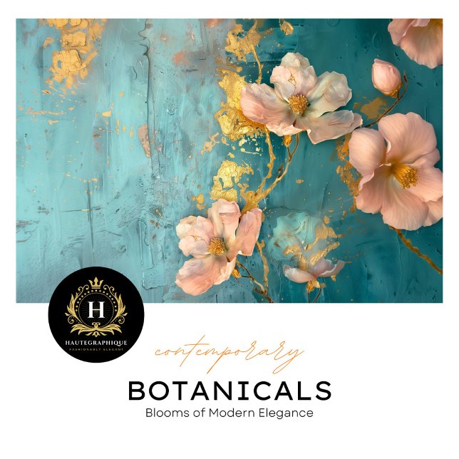 Papel Tecido Floral Bege e Dourado (Criador carregado)