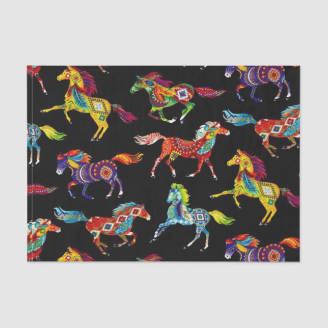 Papel Tecido Horso (Frente )