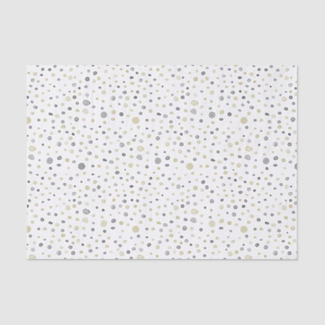 Papel Tecido Lottie Confetti Watercolor Pontos (Frente )
