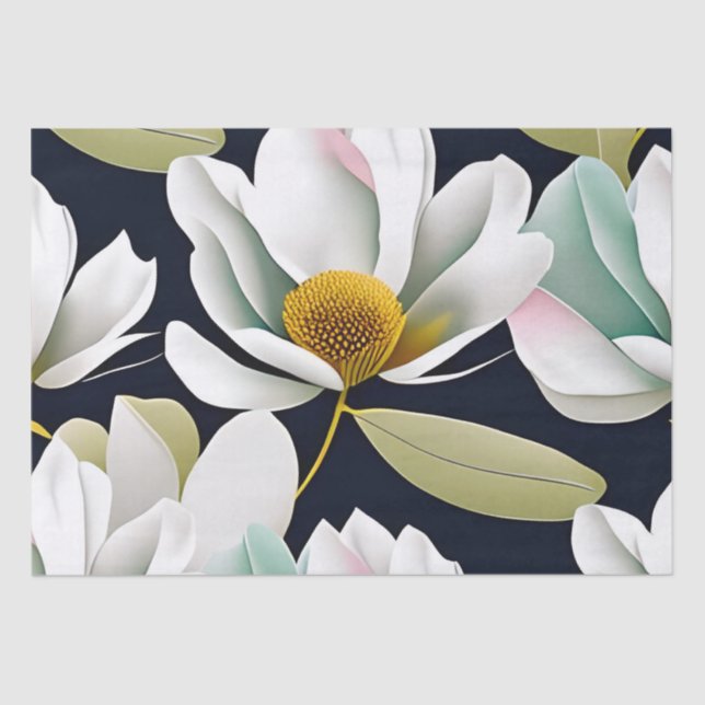 Papel Tecido Magnolia (Frente )