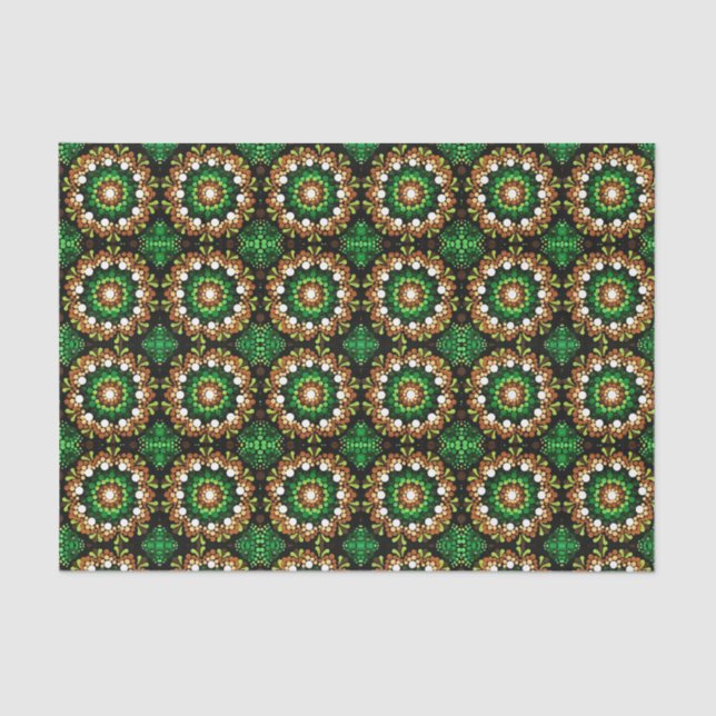 Papel Tecido Nature Mandala (Frente )