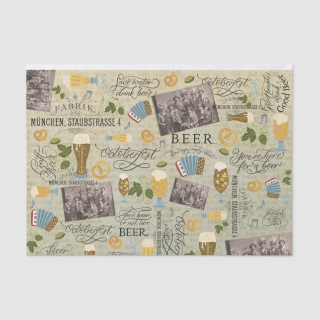 Papel Tecido Oktoberfest (Frente )