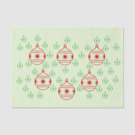 Papel Tecido - Ornamentos de Árvores Redondas