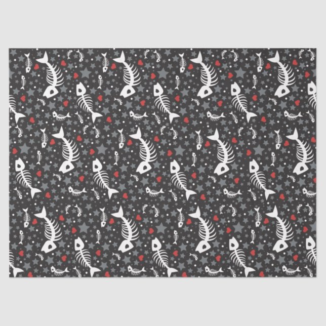 Papel Tecido Ósseo Peixe (Frente )