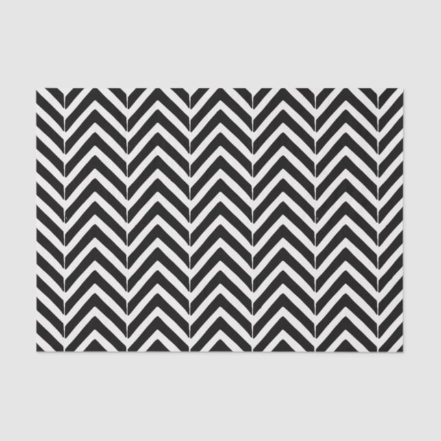 Papel Tecido Padrão Chevron Zig Zag (Frente )