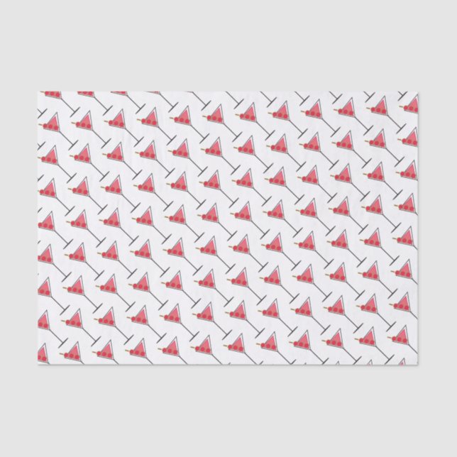 Papel Tecido para Cocktails do século Médio (Frente )