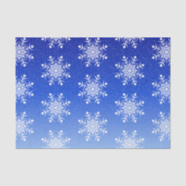 Papel Tecido para Flocos de Neve Correspondentes