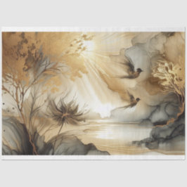 Papel Tecido Pássaros, Desvinculação, Embraiagem D