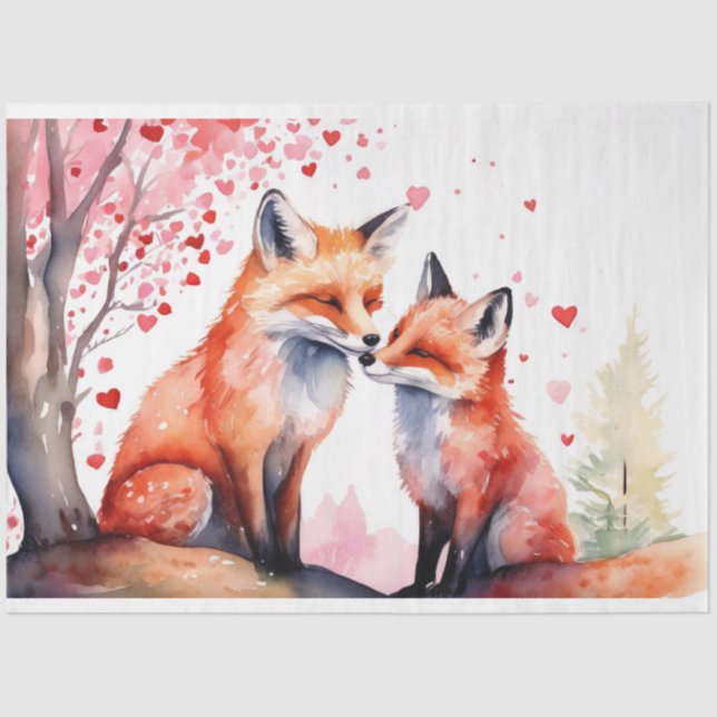 Papel Tecido Românico Raposa (Frente )