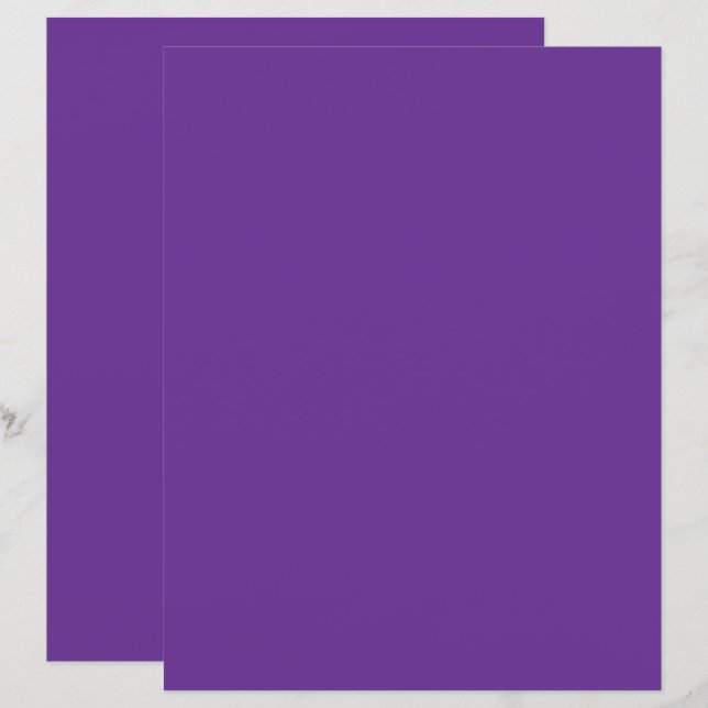 Papel Tecido Roxo Sólido | Embrulho de Presente Mi (Frente/Verso)