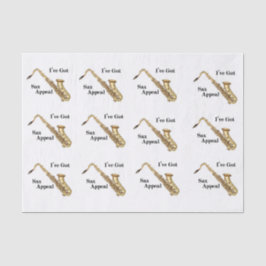 Papel Tecido Saxofônico