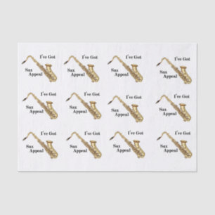 Papel Tecido Saxofônico