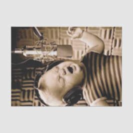 Papel Tecido Vintage Baby Singing