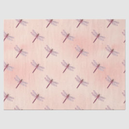 Papel Tecido Vintage Dragonflies Series Design 2