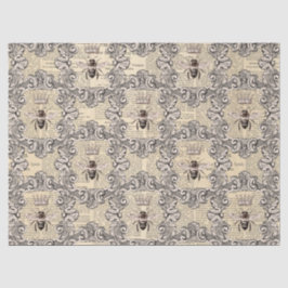 Papel Tecido Vintage Honey Bee Series Design 17