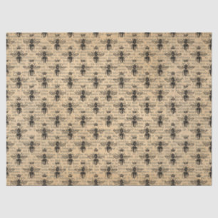 Papel Tecido Vintage Honey Bee Series Design 4