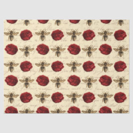 Papel Tecido Vintage Honey Bee Series Design 6