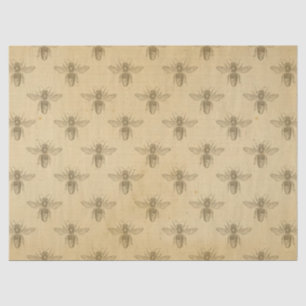 Papel Tecido Vintage Honey Bee Series Design 9