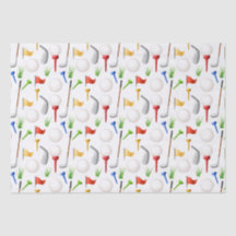 Papel tecidos de golfe