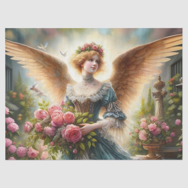 Papel Tecidual Angel Garden (Frente )