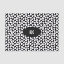 Papel Tecidual com fantasmas kawaii fofos.