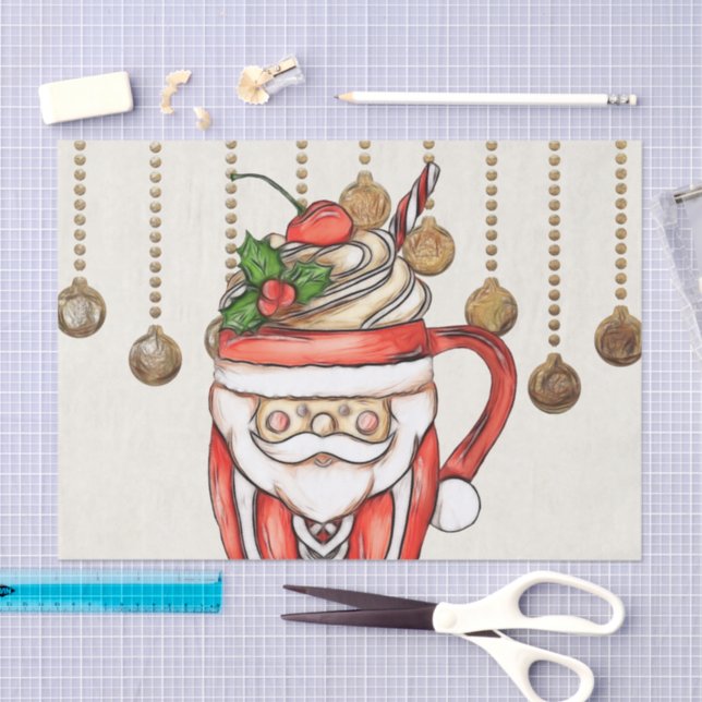 Papel Tecidual Cozy Christmas B (Arte )