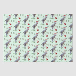 Papel Tecidual de Natal Dinossauro