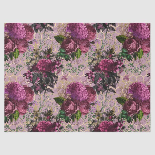 Papel Tecidual Design 14 da Série Bee Lovely (Frente )