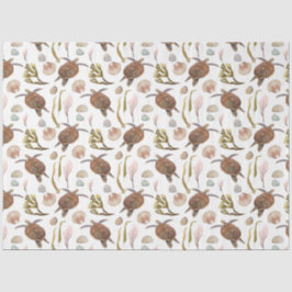 Papel Tecidual do Design 7 da Série Vida Marinha