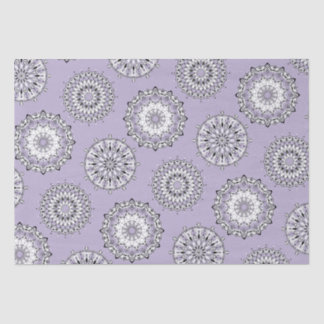 Papel Tecidual Lilac Mandalas