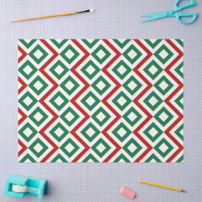 Papel Tecidual Meander de Natal (Arte )