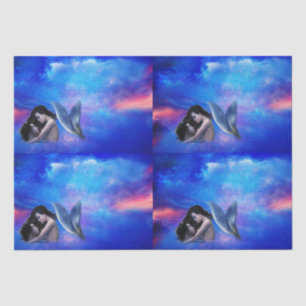 Papel Tecidual Mermaid Love