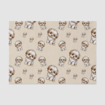 Papel Tecidual Para Amantes Morkie
