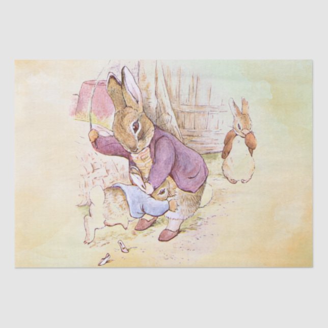 Papel Tecidual Peter Rabbit 9 (Frente )