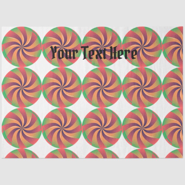 Papel Tecidual Pirata Uma fonte com Texto a Preto (Frente )