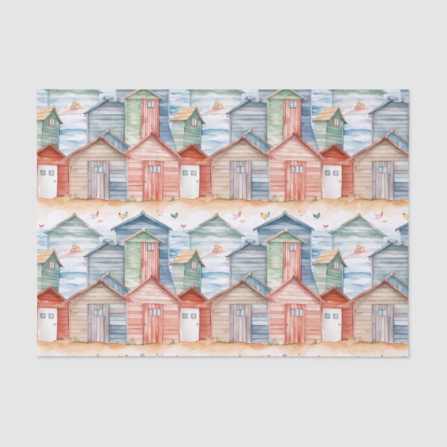 Papel Tecidual Praia Verão (Frente )