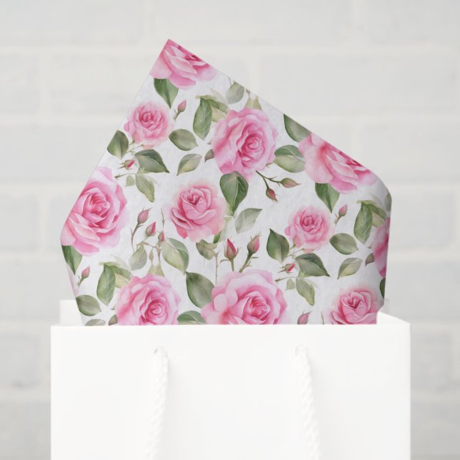 Papel Tecidual Rosa Rosado (Sacola de presentes)