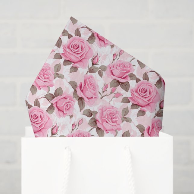Papel Tecidual Rosa Rosado (Sacola de presentes)