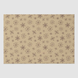 Papel Tecidual Twig Snowflakes