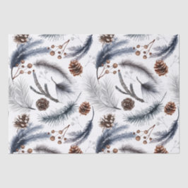 Papel Tecidual Woodland Winter Boho