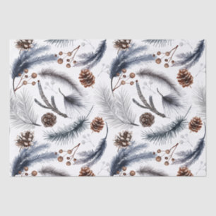 Papel Tecidual Woodland Winter Boho