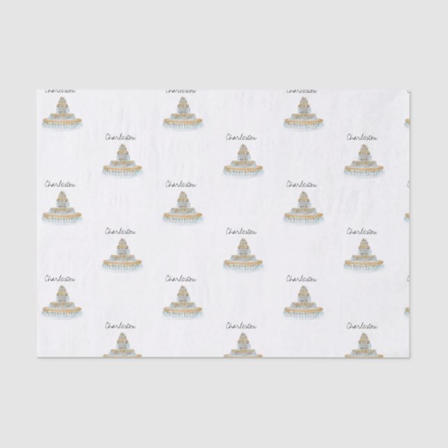 Papel tecidular Charleston (Frente )