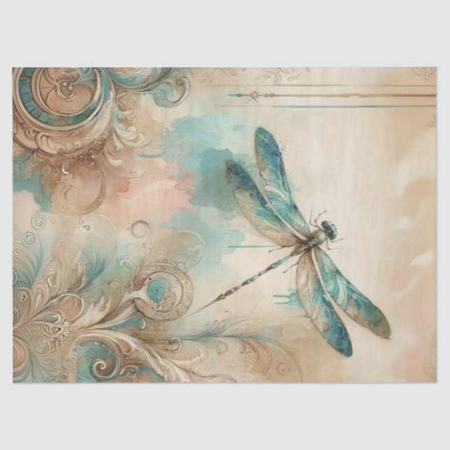 Papel tecidular Dance 1 da Dragonfly (Frente )