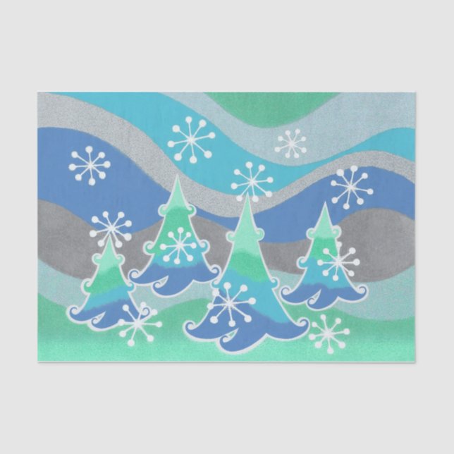 Papel tecidular das árvores de inverno (Frente )