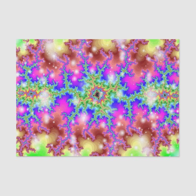 papel tecidular de neon elétrico (Frente )