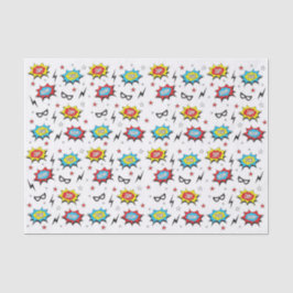 Papel tecidular de super-herói