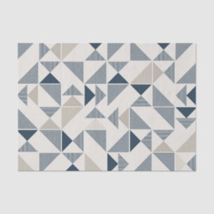 papel tecidular moderno de triângulos