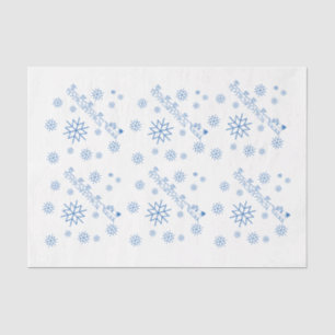 Papel tecidular - Papai Noel, Sleigh, Flocos de ne