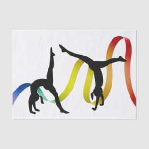 Papel tecidular para ginástica